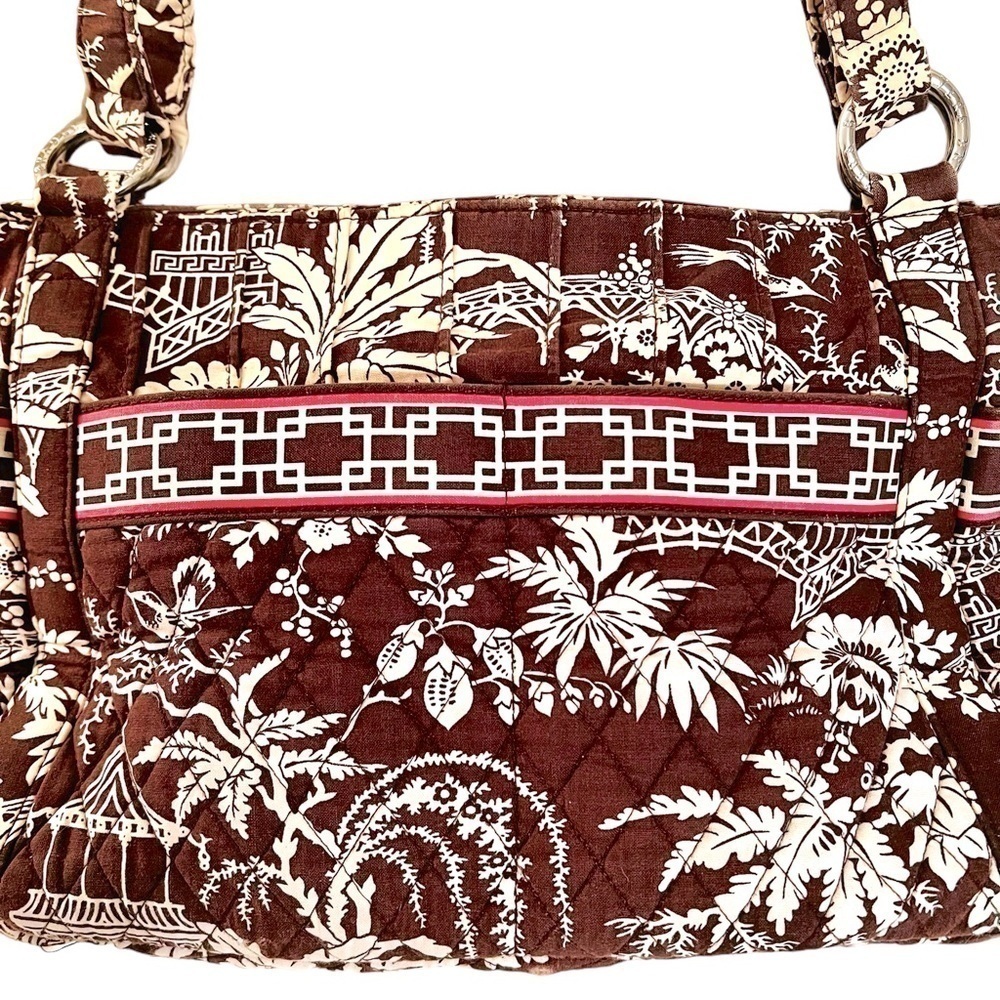 Vera Bradley Imperial Toile Stephanie Shoulder Bag Signature Quilted Cotton TLC - Picture 2 of 16